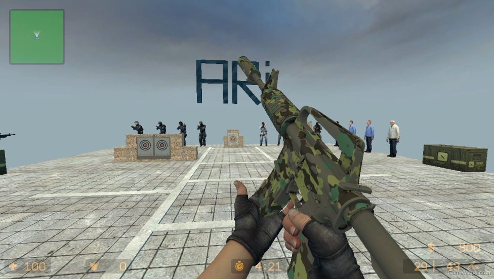 M4A1-S SKIN PACK FOR CS SOURCE