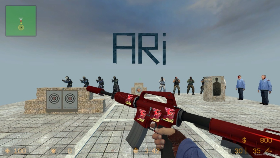 M4A1-S SKIN PACK FOR CS SOURCE