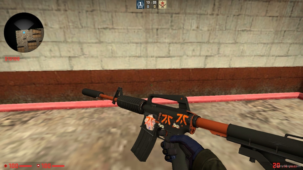 M4A1-S SKIN PACK WITH STICER FOR CSSO