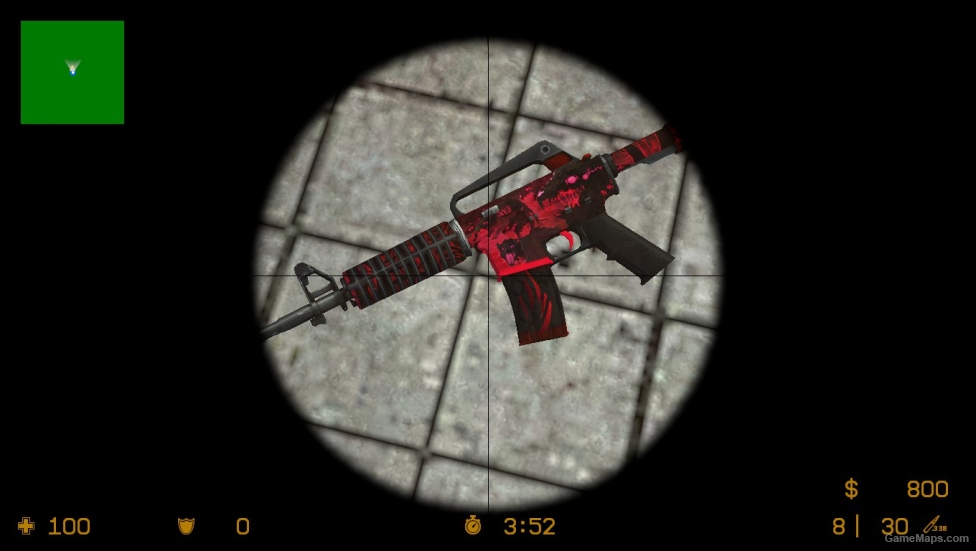 M4A1-S VIRUS RED