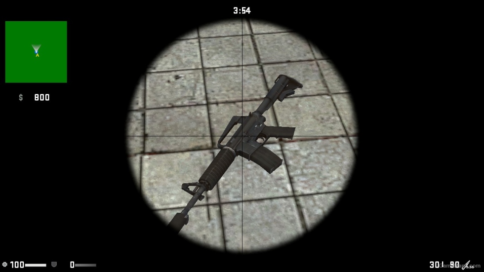 M4A1-S WITH ANARCHIST HANDS