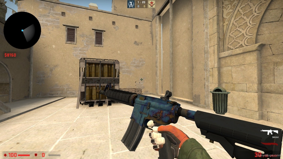 M4A4 Case Hardened FOR CSSO