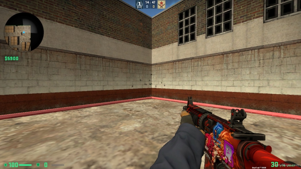 M4A4 HOWL FOR CSSO STICER 1