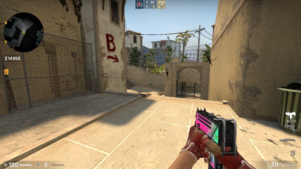 MAC-10 Disco Tech FOR CSSO