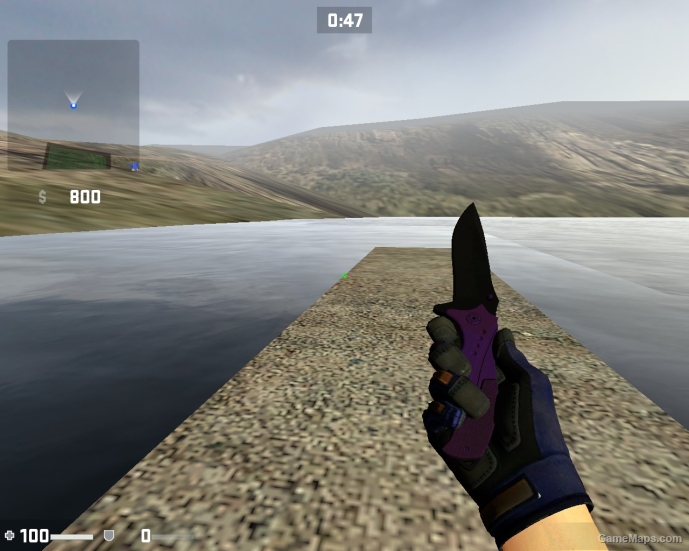 Nomad Knife Ultraviolet CS2 For CSS