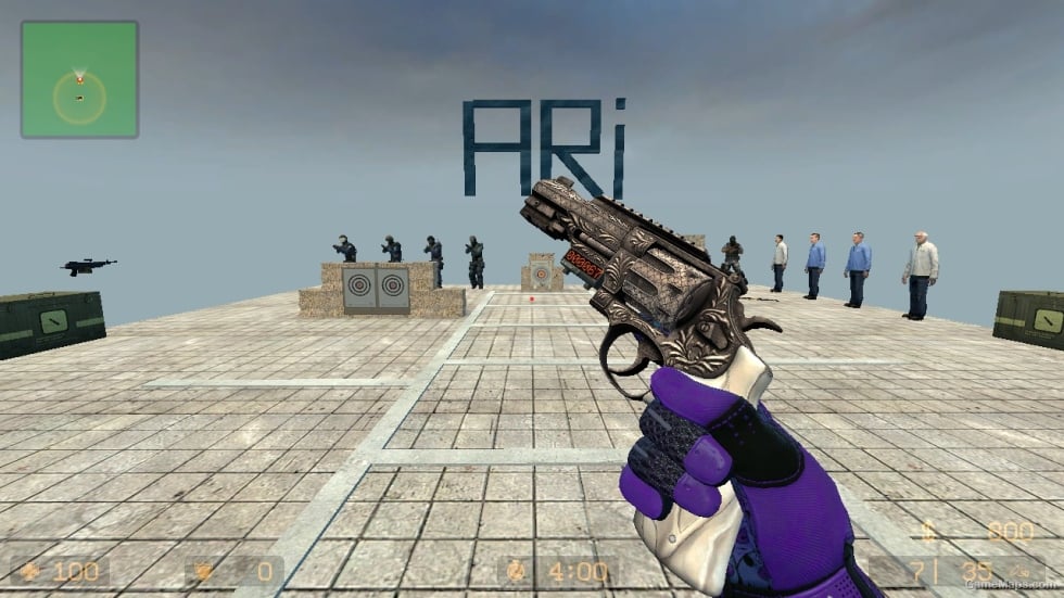 R8 Revolver Inlay