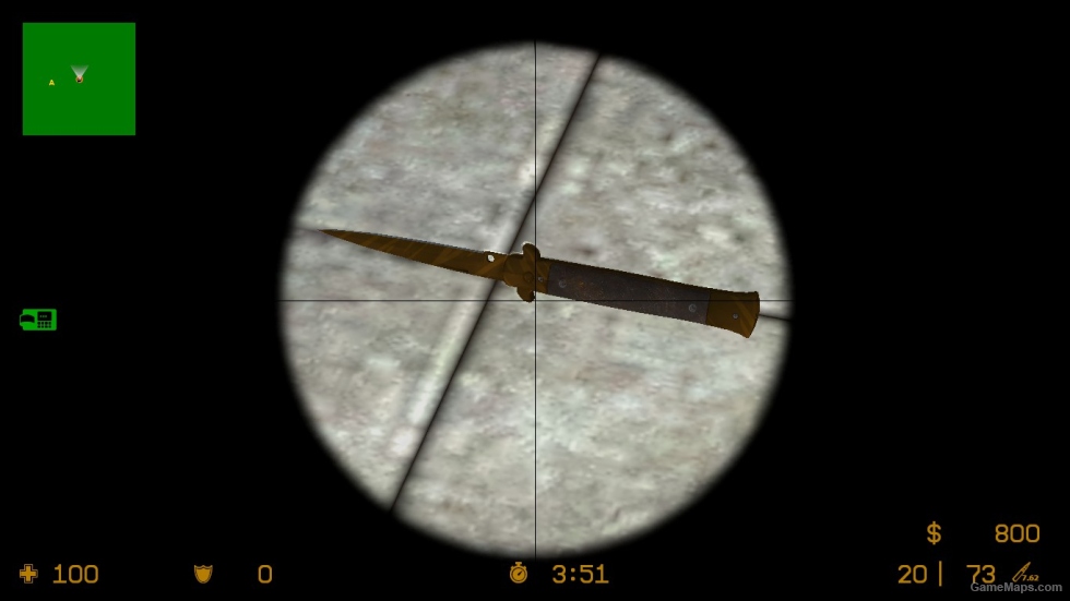 Stiletto Knife Tiger Tooth