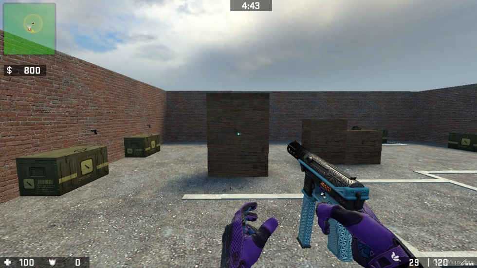 TEC-9 TREAD BLUE
