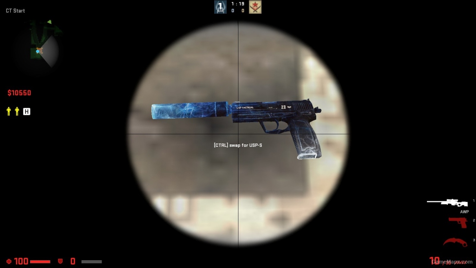 USP-S GLACIAR FOR CSSO