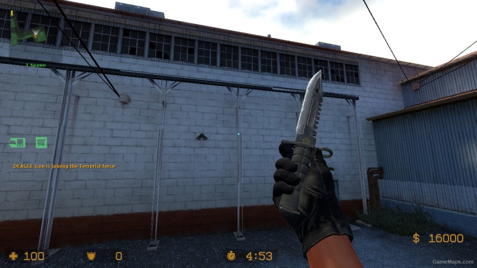 VANILLA M9 BAYONET 2 ARMS