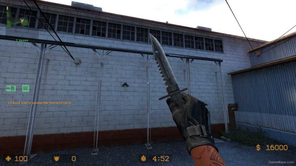 VANILLA M9 BAYONET 2 ARMS