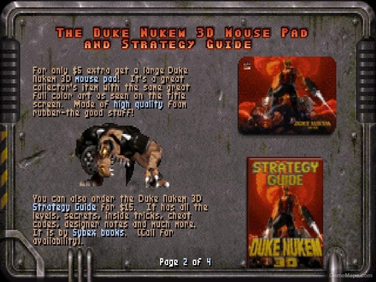 Duke Nukem 3D - Game Demo
