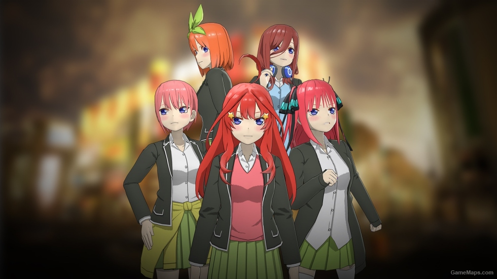 5 Toubun no Hanayome Character Pack PMs and NPCs