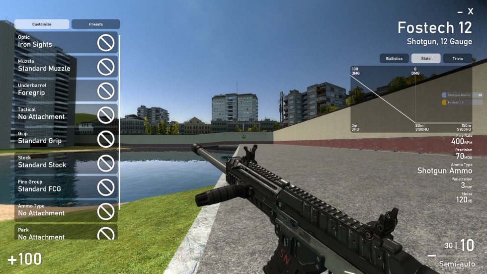 [ArcCW] Call of Duty Modern Warfare FO-12 (Shell Loading)