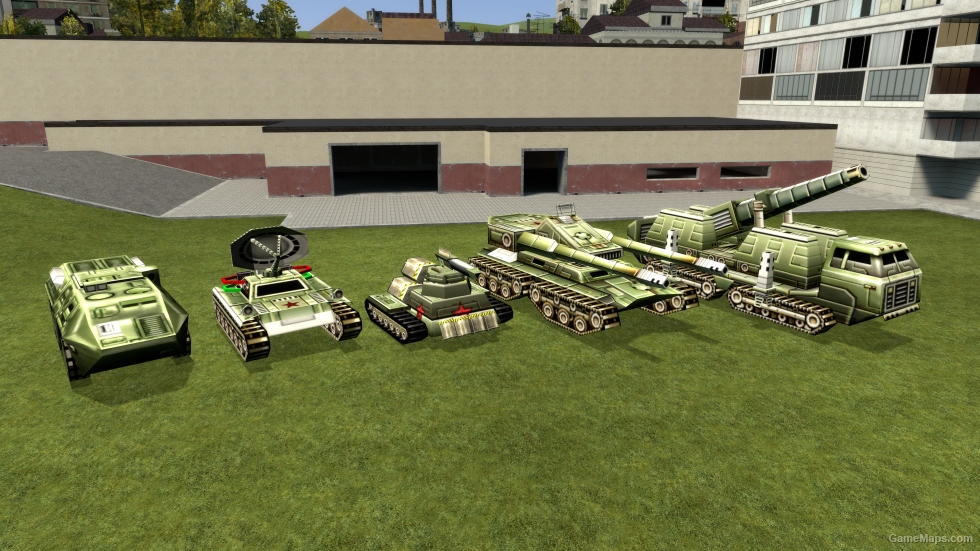 [simfphys] Command & Conquer: Generals - Ground Units