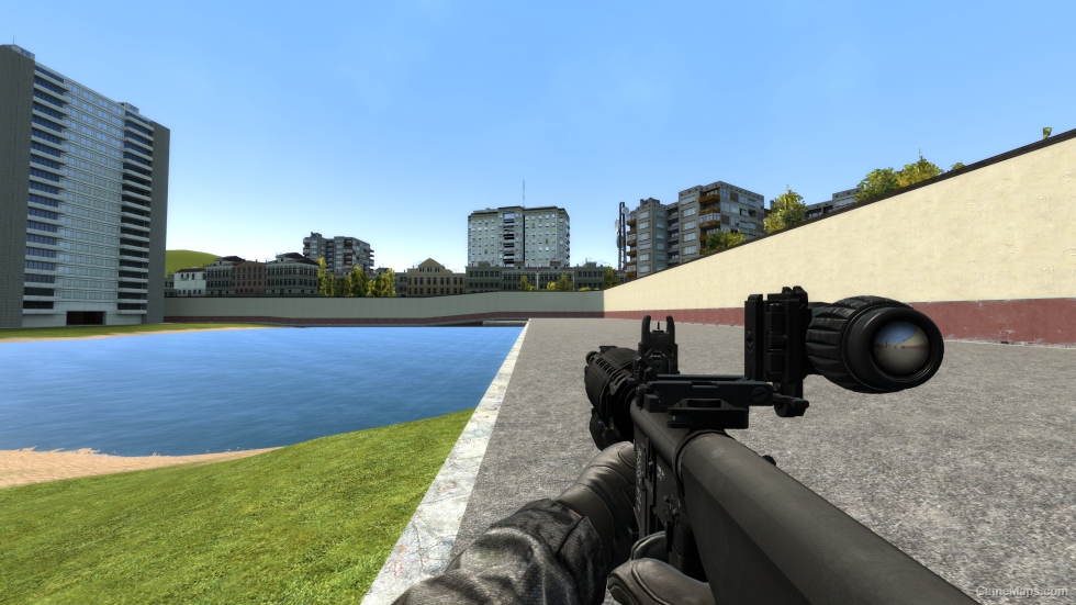 [TFA][AT] SR-25 w/ Flip Sight