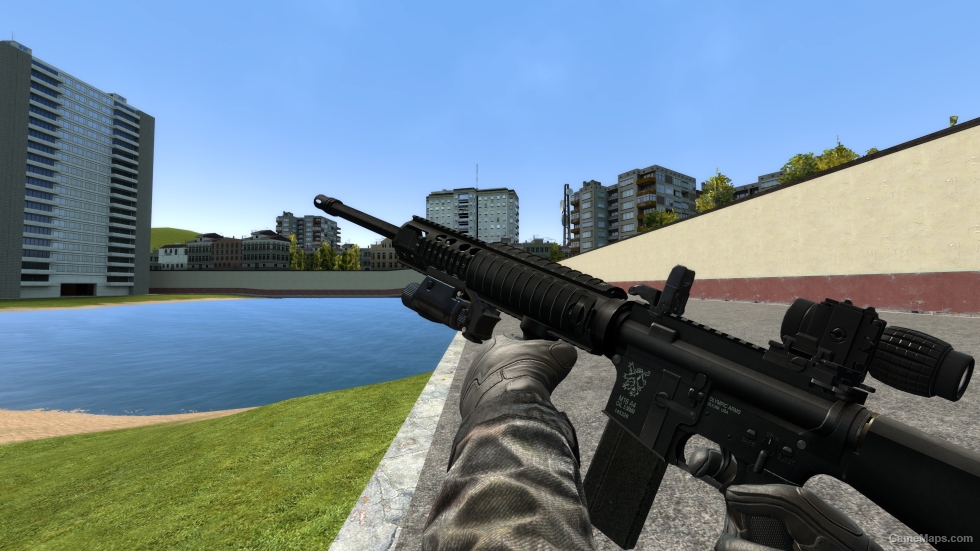 [TFA][AT] SR-25 w/ Flip Sight