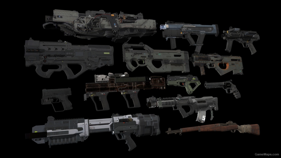 [TFA] Call of Duty Infinite Warfare Weapons