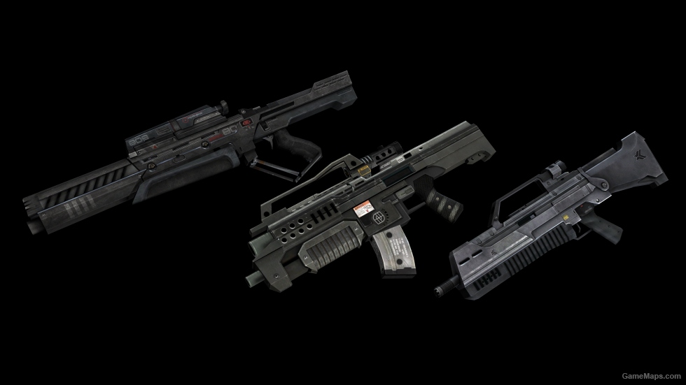 Battlefield 2142 - Weapons (Prop)
