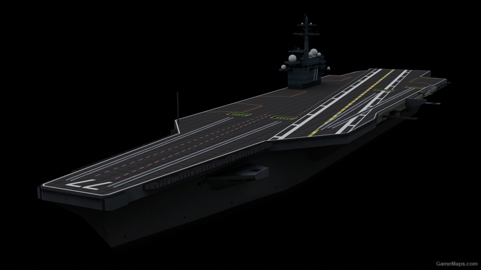 Battlefield 3 - Nimitz Supercarrier (Prop)