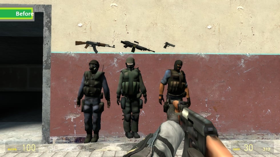 Counter Strike: Source Content