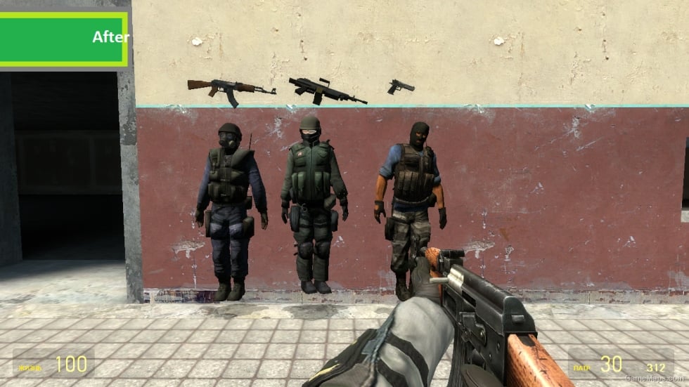 Counter Strike: Source Content