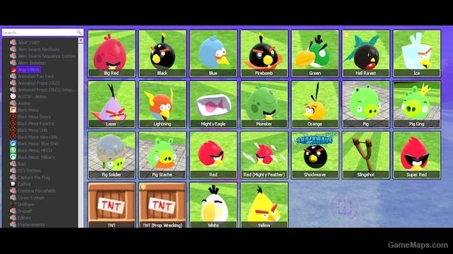 Entirely Functional Angry Birds [SENTs]
