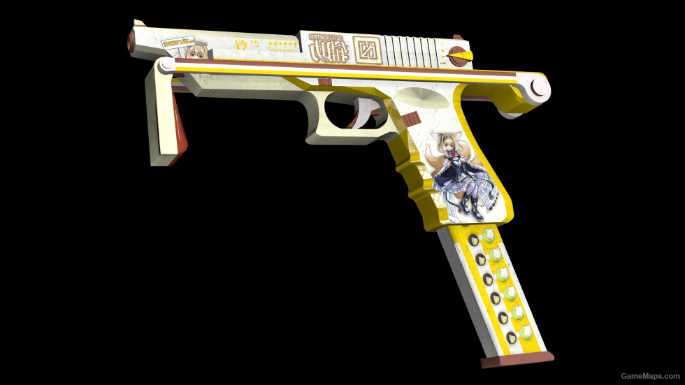 L4D2 Mod Port - Suzuran Large Full Auto Pistol (Prop)