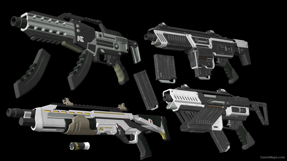 PlanetSide 2 - Common Pool Weapons (Prop)