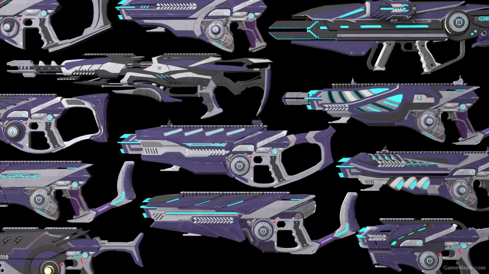 PlanetSide 2 - Vanu Sovereignty Weapons (Prop)