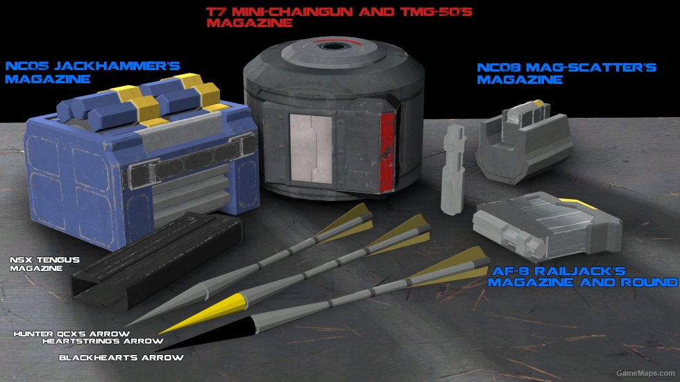 PlanetSide 2 - Weapon Attachments and Extra (Prop)