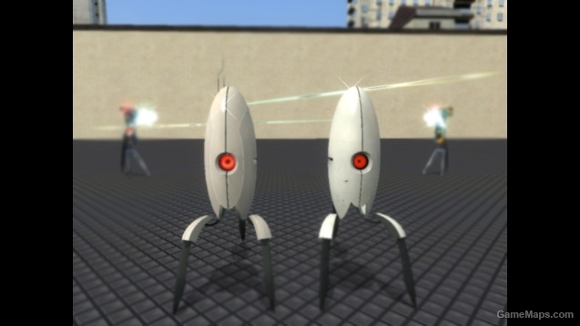 Portal 1 and 2 Turrets