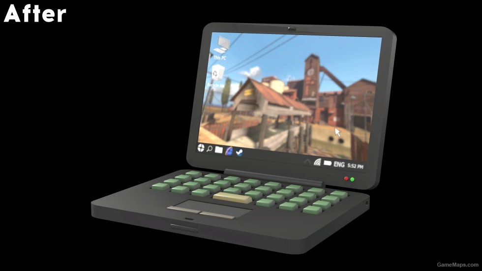 SFM Port - Alternative Desktop Texture for Contron's Laptop