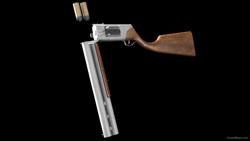 Sketchfab - Double Barrel Grenade Launcher (Prop)