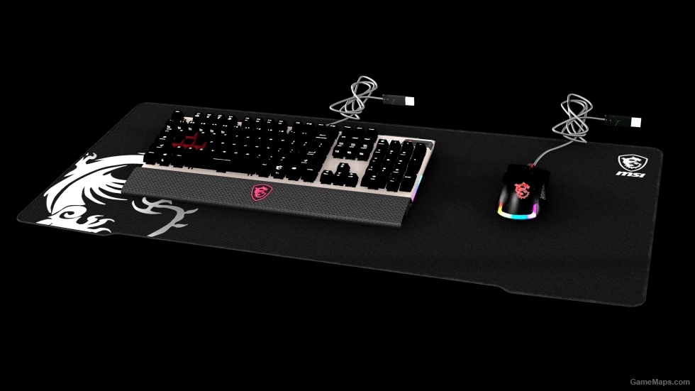 Sketchfab - MSI Gaming Set