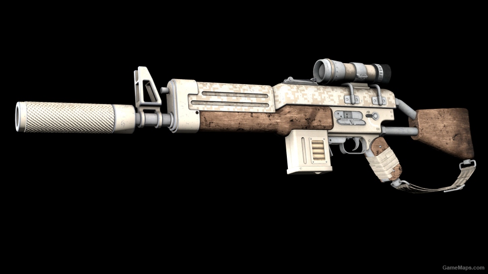 Sketchfab - Roman Red's Rifles (Prop)