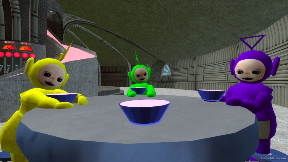 Slendytubbies 3 Teletubby house [SFM PORT]
