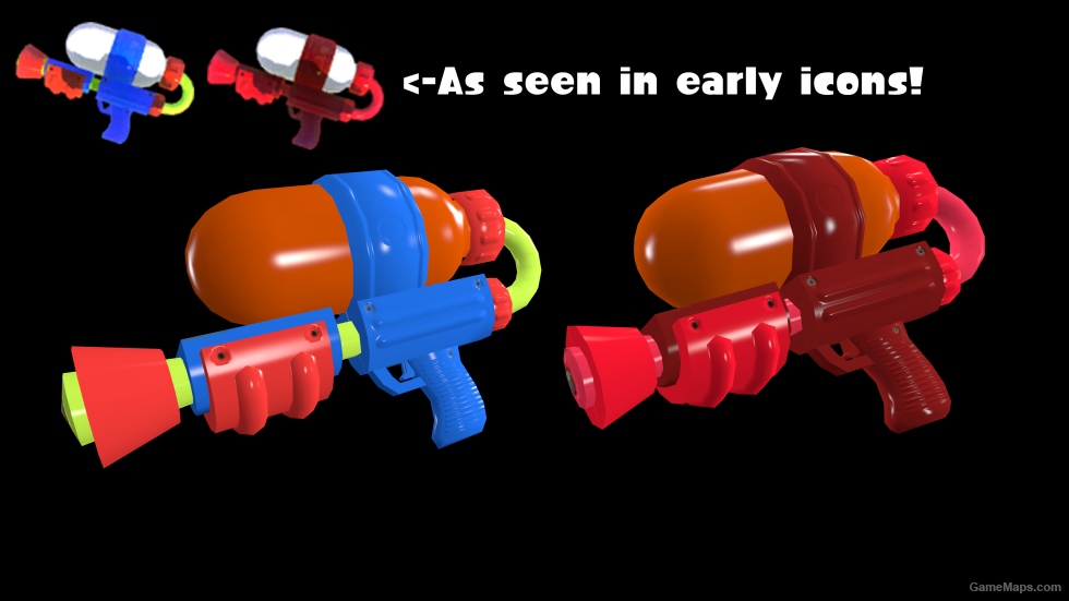 Splatoon - Beta Weapon Skins