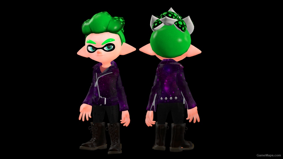Splatoon - Blue's Custom Jackets