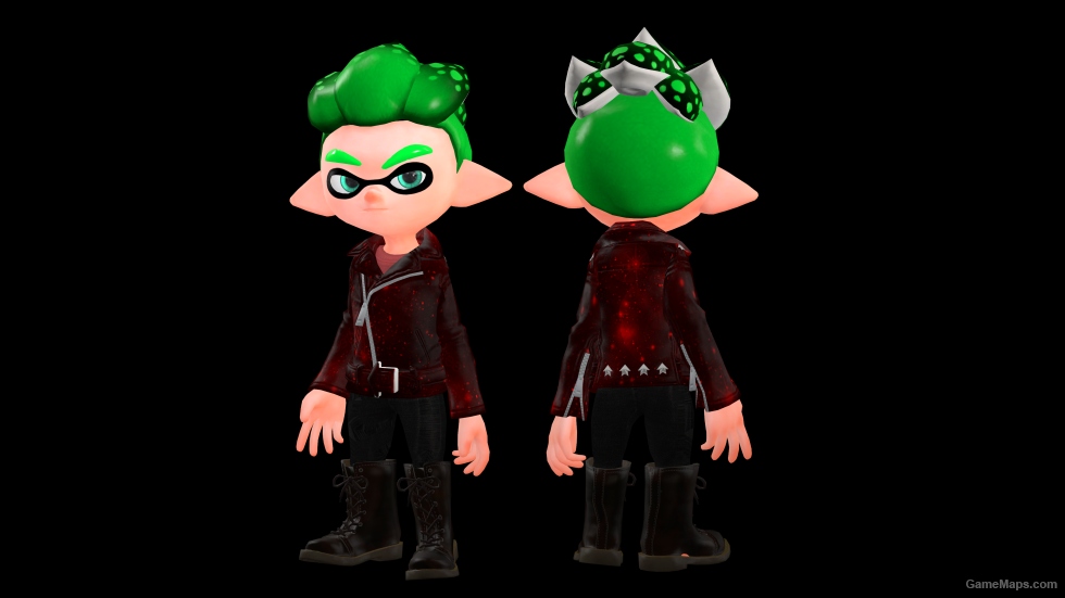 Splatoon - Blue's Custom Jackets