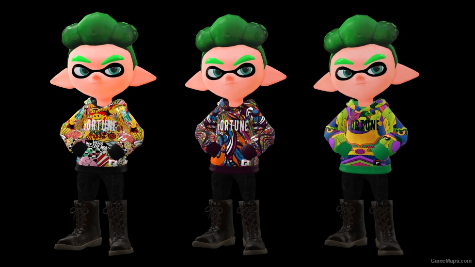 Splatoon - FORTUNE Hoodies