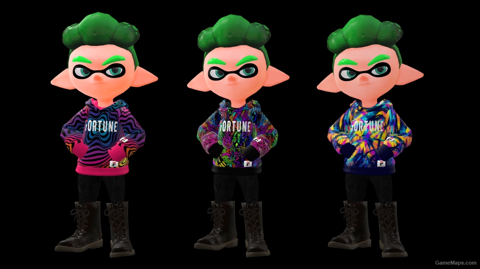 Splatoon - FORTUNE Hoodies