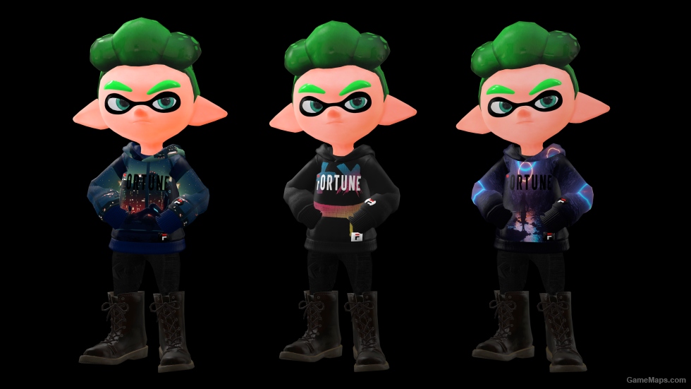 Splatoon - FORTUNE Hoodies