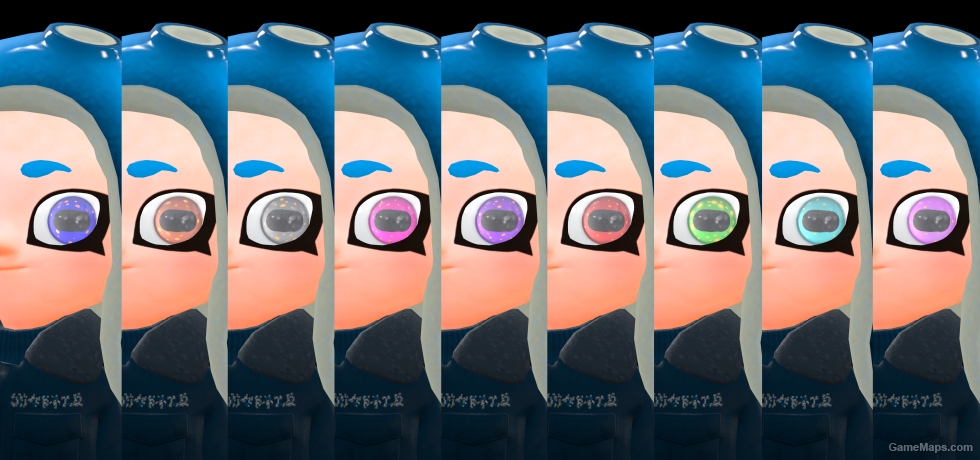 Splatoon - Lilia Eye Textures
