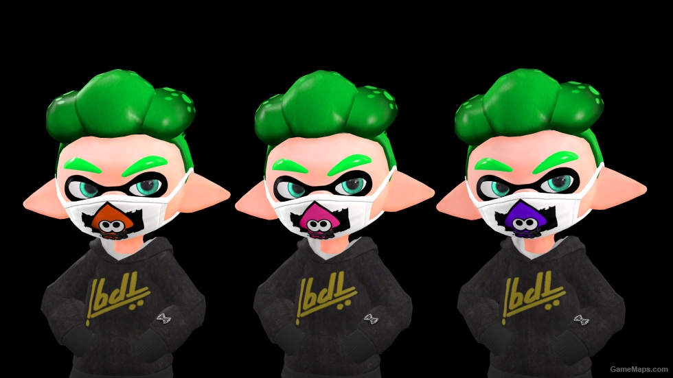 Splatoon - Martial Art Squid Masks