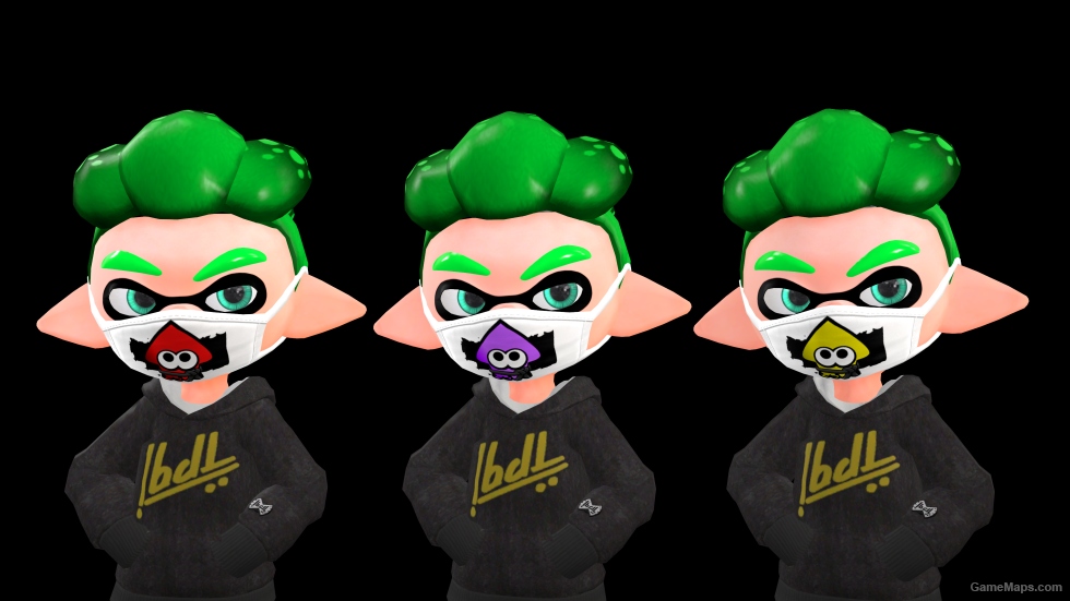 Splatoon - Martial Art Squid Masks