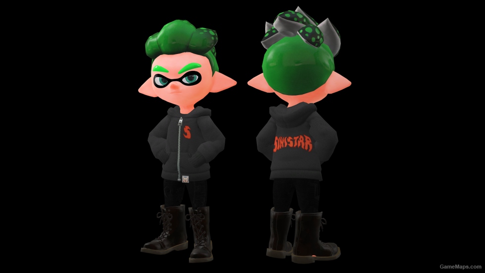 Splatoon - Zip Hoodie Textures