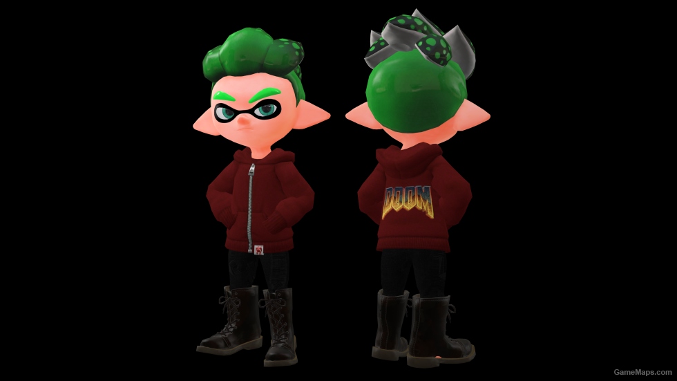 Splatoon - Zip Hoodie Textures