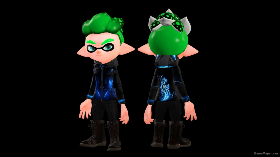Splatoon 2 - Agent Stone's Custom Hero Hoodies
