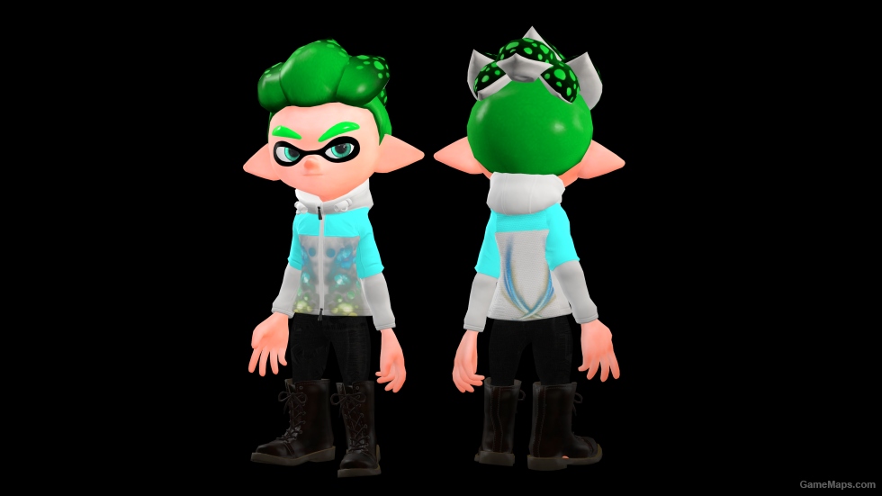 Splatoon 2 - Agent Stone's Custom Hero Hoodies